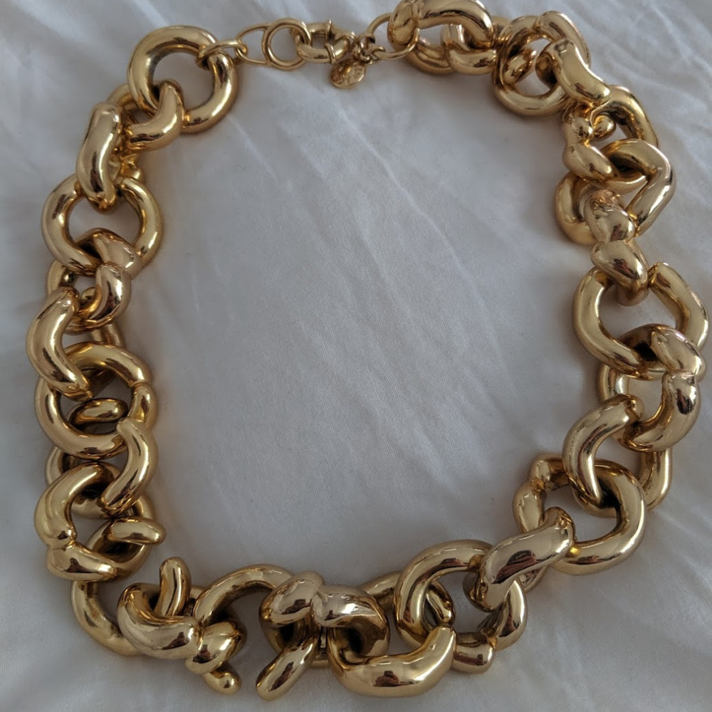 COPY - J Crew Chunky Gold Chain Necklace